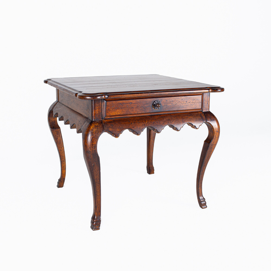 Drexel Heritage Walnut Side End Table