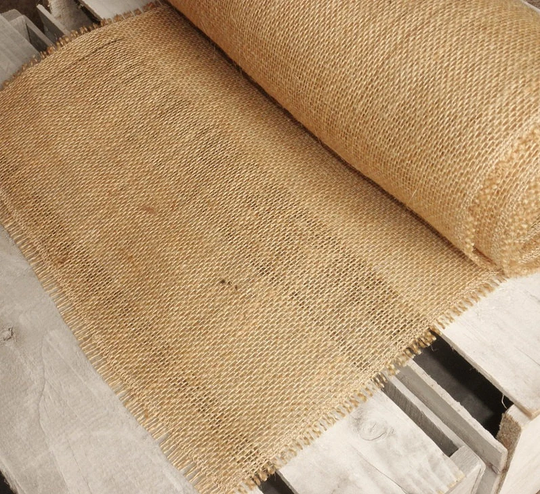 13" X 60" Basic Fringe Burlap Table Runner-3 Colors Available-Single Layer-Wedding/Country/Folk/Rustic-Party Decor