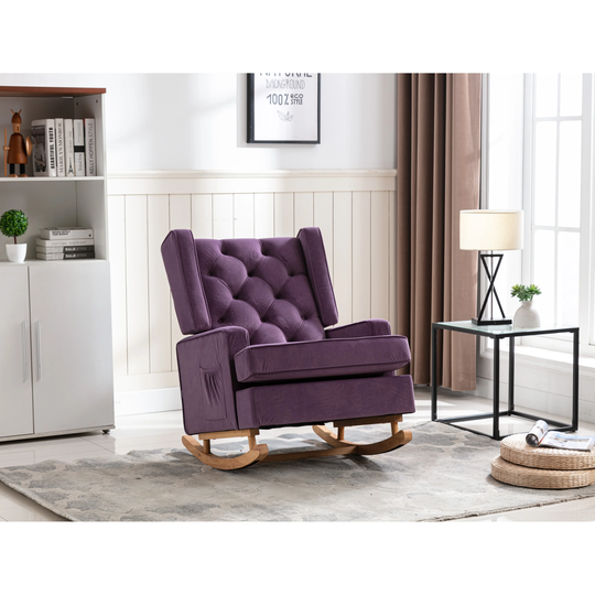Living Room Comfortable Rocking Chair Accent Chair