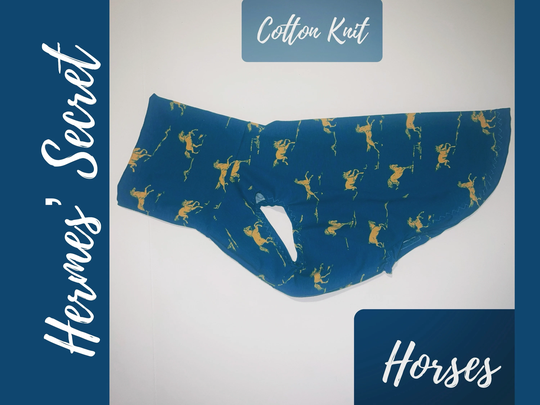 Hermes' Secret Horses Cotton Knit Jammies
