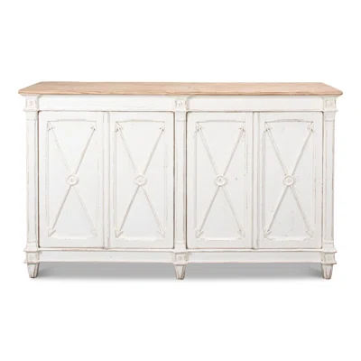 Marksman 66'' Wide Pine Wood Sideboard