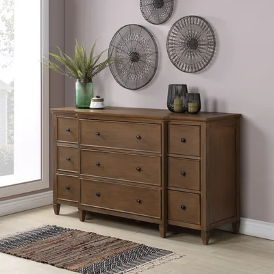 Phineas 64" Wide 9 Drawer Sideboard