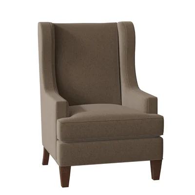 Walker 29.5" Wide Slipcovered Wingback Chair