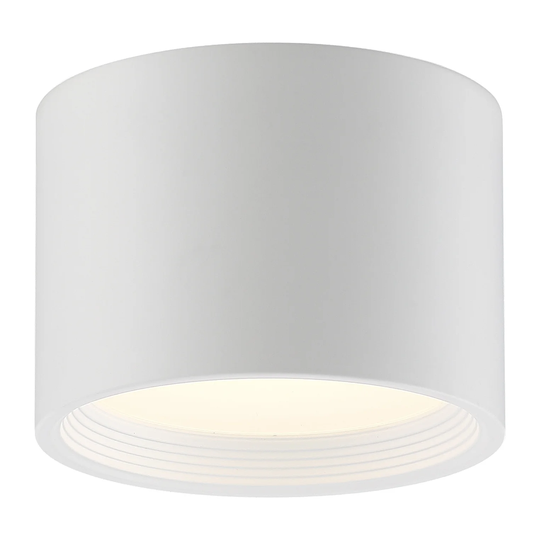 Reel 1-light White LED Medium Flush Mount