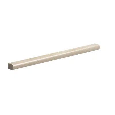 Cappuccino 1/2" x 12" Pencil Marble Look Wall Liner