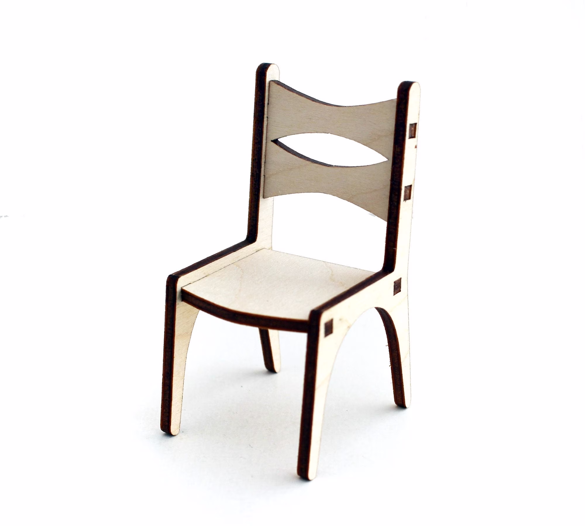 Bowtie Chair - Mcm Miniature Furniture