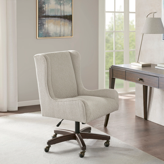 Madison Park Klaus Cream Office Chair