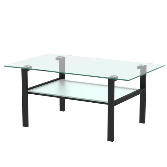 Topcraft Glass Black Coffee Table