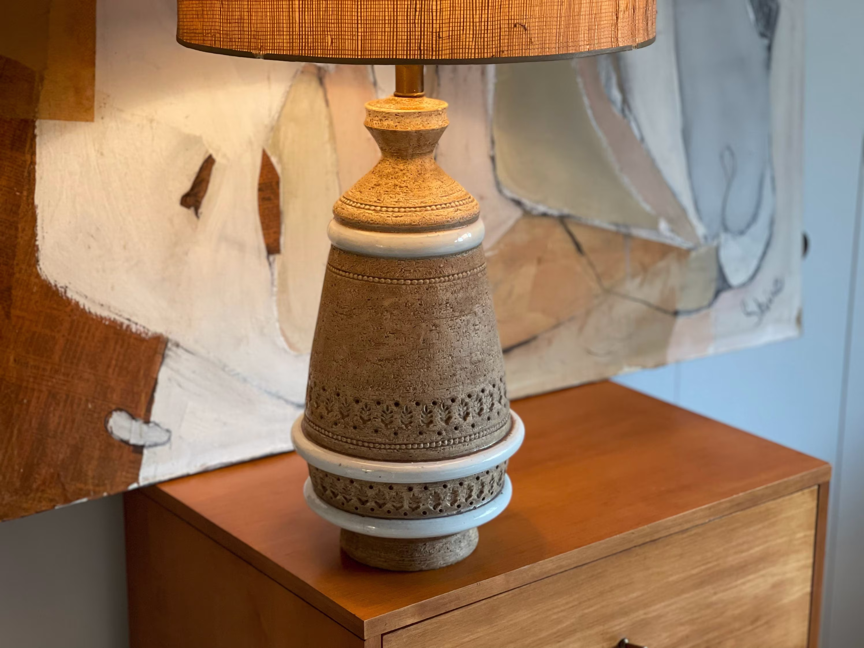 Aldo Londi | Bitossi Ceramic Table Lamp