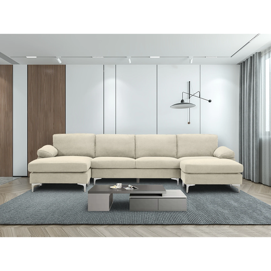 Reversible Sectional Sofa Beige color