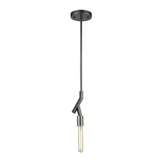 Freeform 1-Light Pendant, Dark Graphite