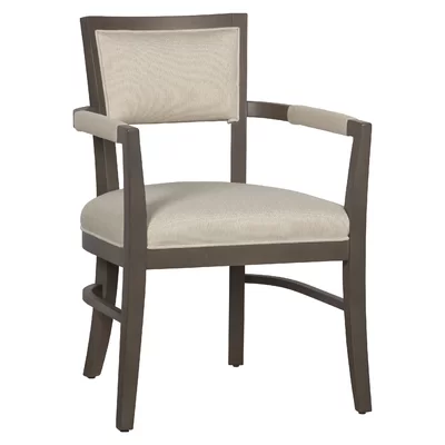 Hale Upholstered Arm Chair in Cream