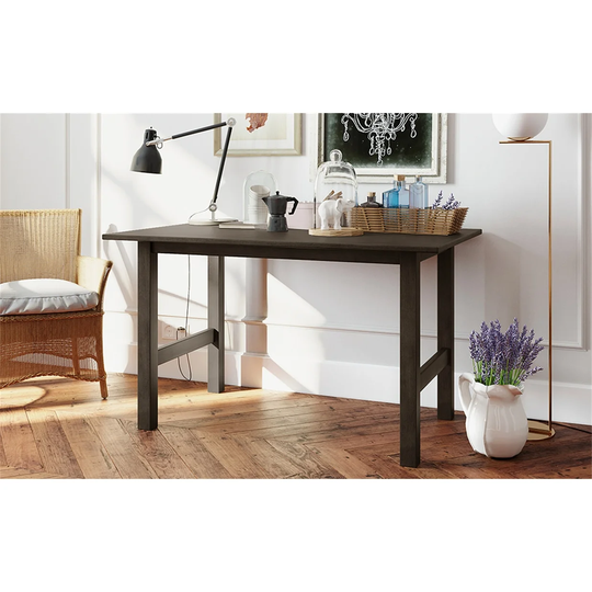 Farmhouse Wood Dining Table for 4