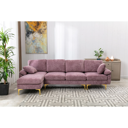 Sectional Sofa, Living room Couch Accent Sofa for Home & Apartment