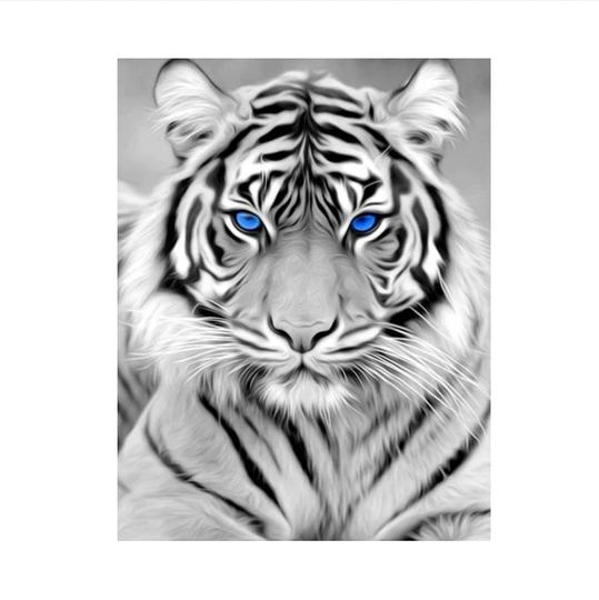 40x50cm Tiger Full Drill Diamond Painting Kit 5D Cross Stitch Paint With Diamonds Dotz Gift For Her