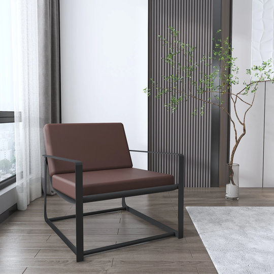 Sofa Chair Arm Chair with Padded Backrest and Seat Cushion Sofa Chairs