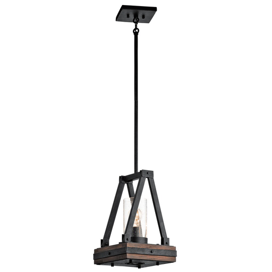 Kichler Lighting Colerne Collection 1-light Auburn Stained Pendant