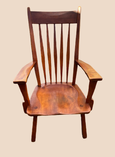 Cushman Colonial Creations Salem Wood Seat Chair No. 9082