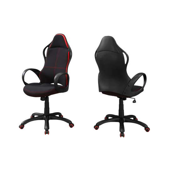 Office Chair, Gaming, Adjustable Height, Swivel, Ergonomic, Armrests, Computer Desk, Work, Metal, Mesh, Contemporary