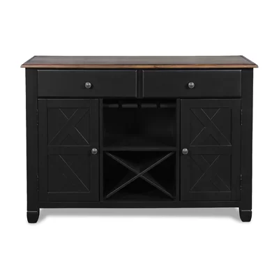 Grayton 52'' Wide 2 Drawer Wood Sideboard