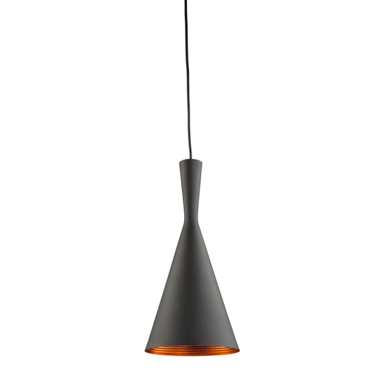 Artcraft Connecticut Pendant Light in Matte Black & Copper