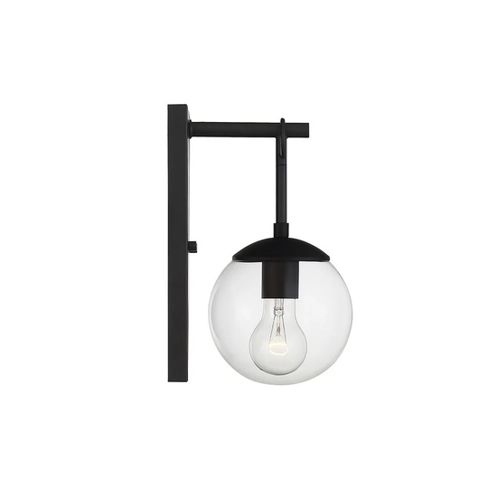 Trade Winds Outdoor Wall Light in Oil Rubbed Bronze With Brass Accents