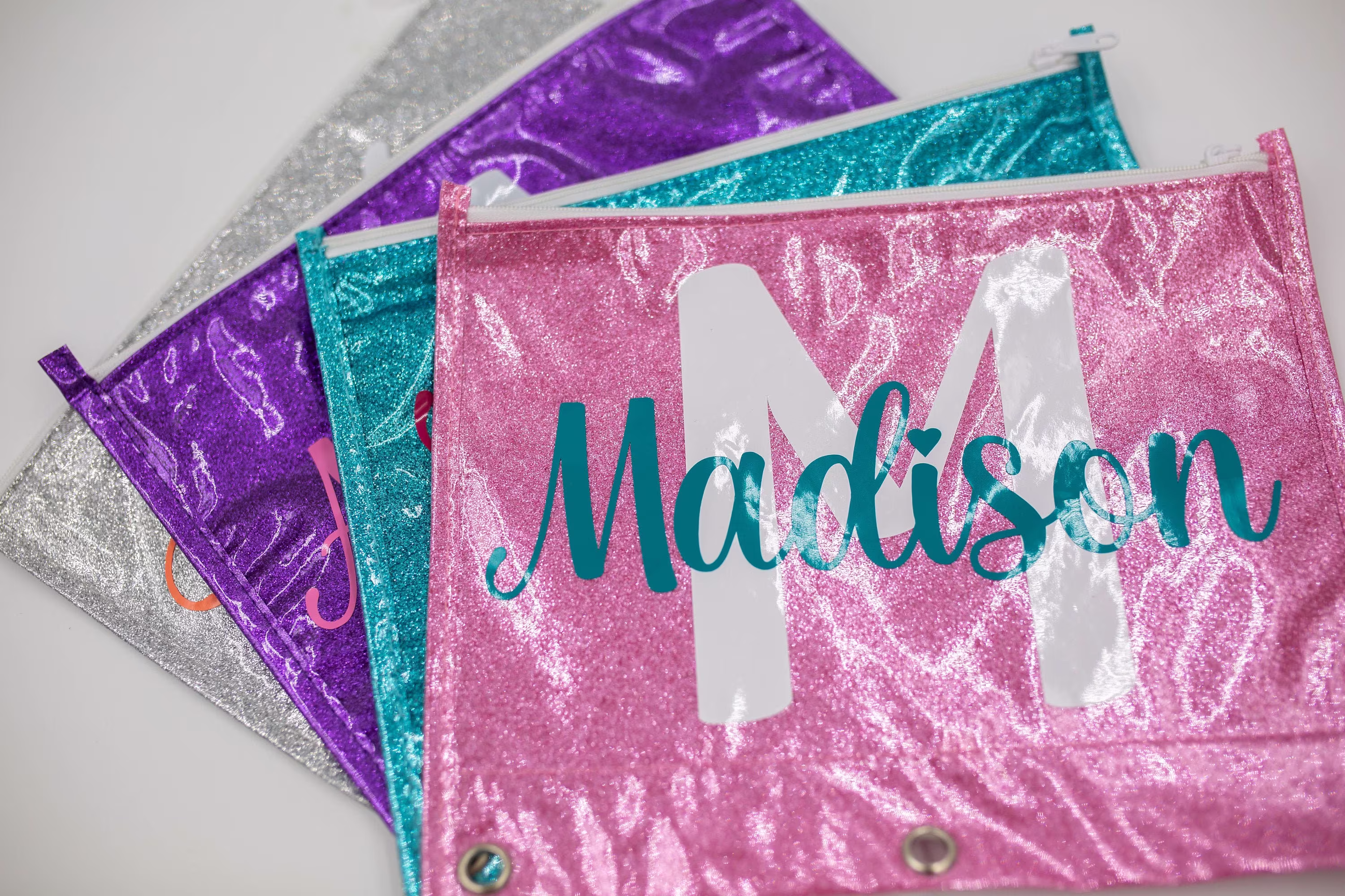 Pencil Case For Girls Personalized, Pouch Kids, Bag, Kids, Binder With Name, Holder Teen
