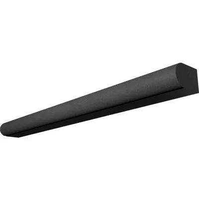 Lava 12" x 0.75" Honed Natural Stone Pencil Liner Tile Trim in Honed