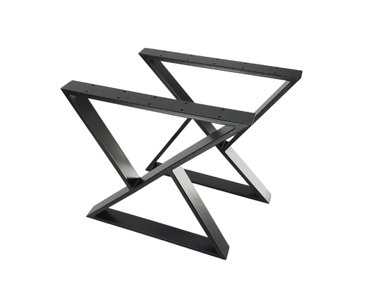 Metal Dining Table Legs | Set Of 2 X Frame. Office Table Legs. Modern Steel Legs For Table, Desk 28 Inch Kitchen