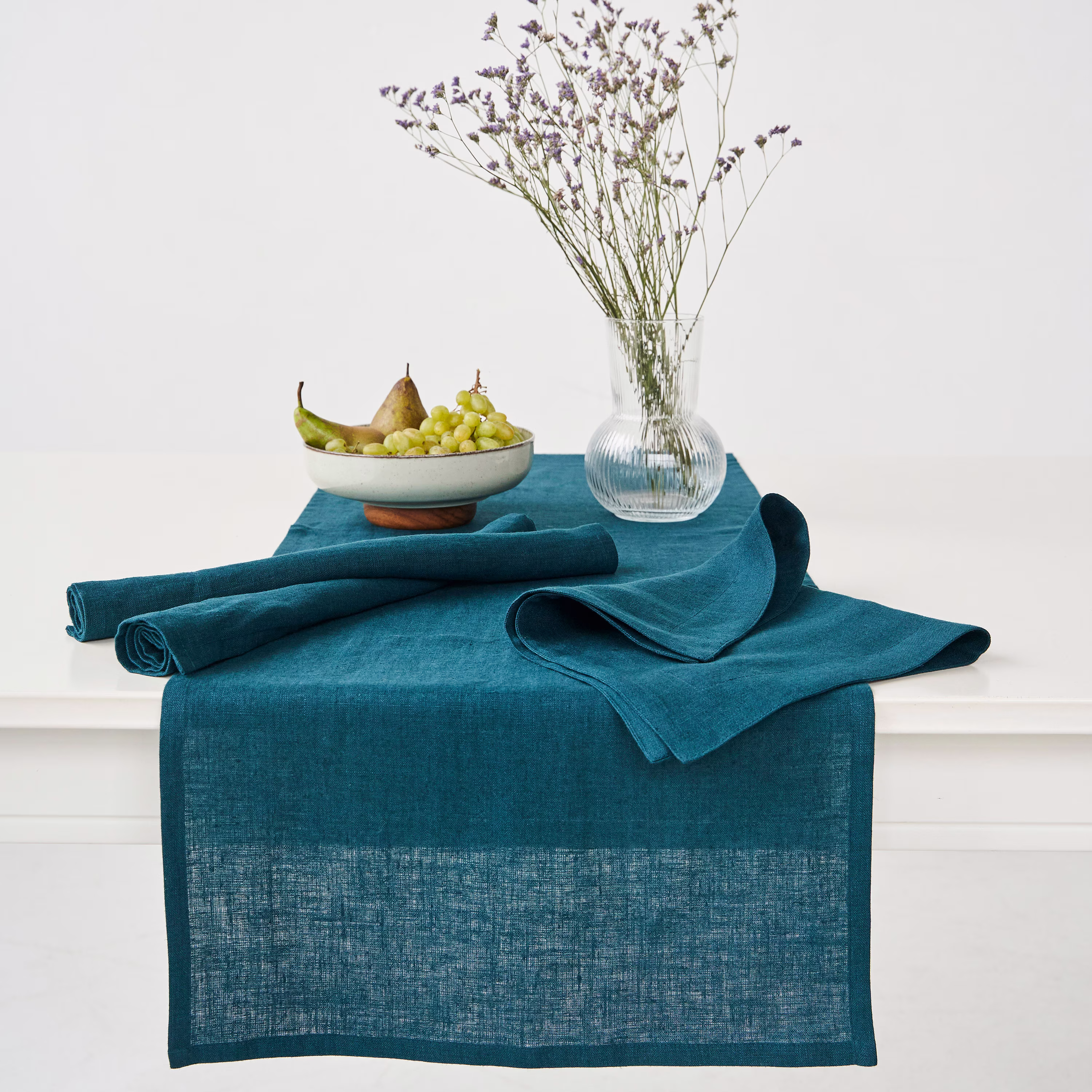 Handmade Table Runner, 30 Colors, Natural Linen Runners By Lovely Home Idea