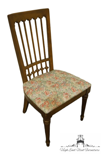 Drexel Furniture Esperanto Collection Spanish Mediterranean Spindle Back Dining Side Chair 451-717