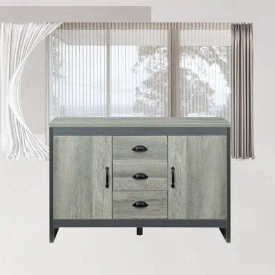 Dining Room Double-door Sideboard With Drawers