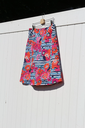 Beautiful Poppy Skirt, Simple A-Line Available in All Sizes, & Lengths, Custom Made Skirt