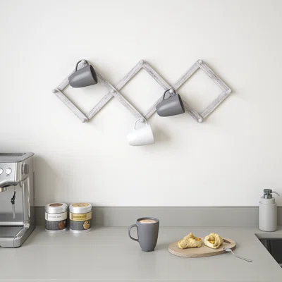 12'' Wide 10 - Hook Wall Mounted Coat Rack
