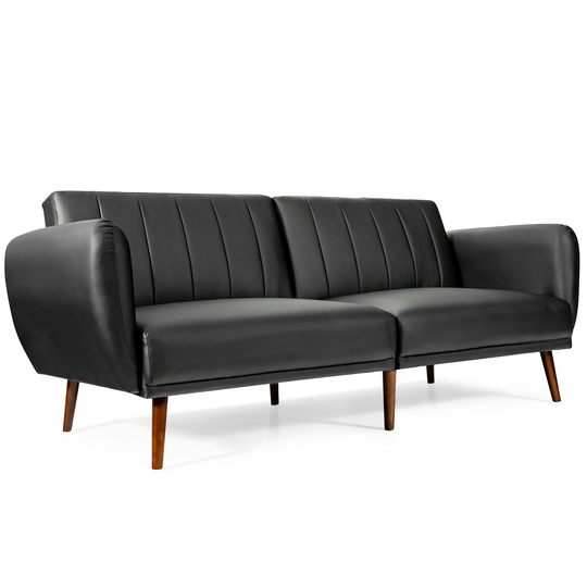 Convertible Sofa Bed Foldable Couch Sleeper with Adjustable Backrest