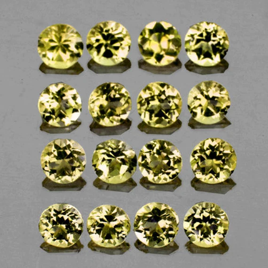 Natural Color Change Garnet, 2.2 Mm, 20 Pieces, Round Faceted Cut, Flawless-Vvs Clarity, Earthly Mined Loose Gemstone