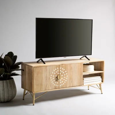 St Annes 46'' Wide Mango Wood Sideboard