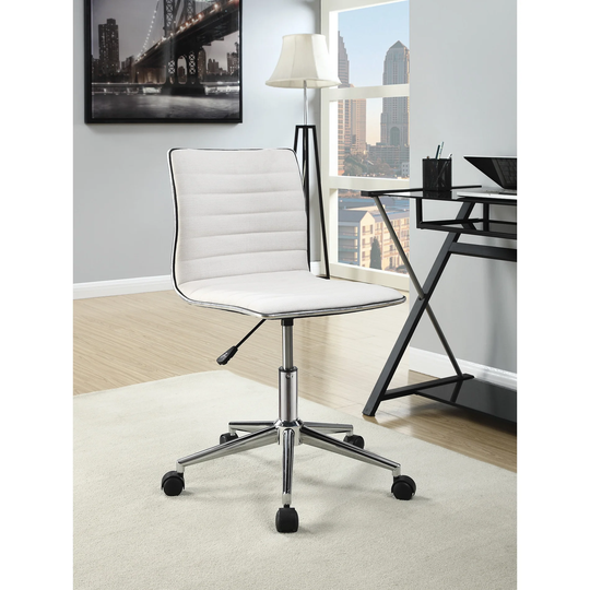 Coaster Company Cream/Chrome Office Chair