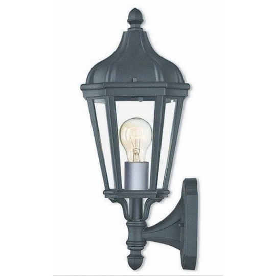 Livex Lighting 76182-14 Textured Black Aluminum 1-light Outdoor Wall Lantern