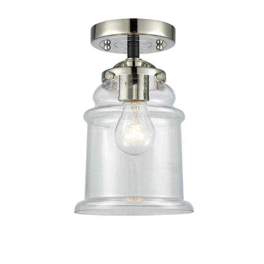 Innovations Lighting Canton 6" Wide Semi-Flush Ceiling Fixture with
