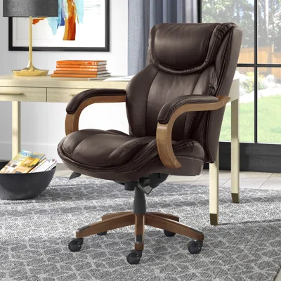Harnett La-Z-Boy Big and Tall Ergonomic Executive Office Chair with Comfort Core Cushions