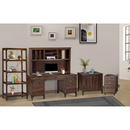 Saint Birch Hanson Walnut 2-door Storage