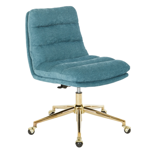 Legacy Swivel Office Chair in Faux Leather
