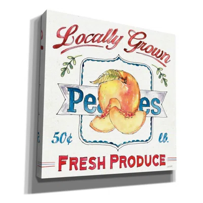 Fruit Stand III by Anne Tavoletti - Wrapped Canvas Graphic Art Print