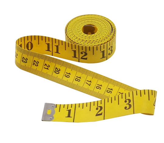 120"(300cm Sewing Tape Measure, Measuring Tape, Flexible Tape Measure, Soft Measuring Tape, Yellow Tailor Cloth Ruler