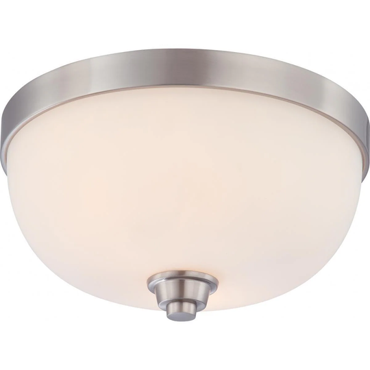 Nuvo Helium 2 Light Flush Dome