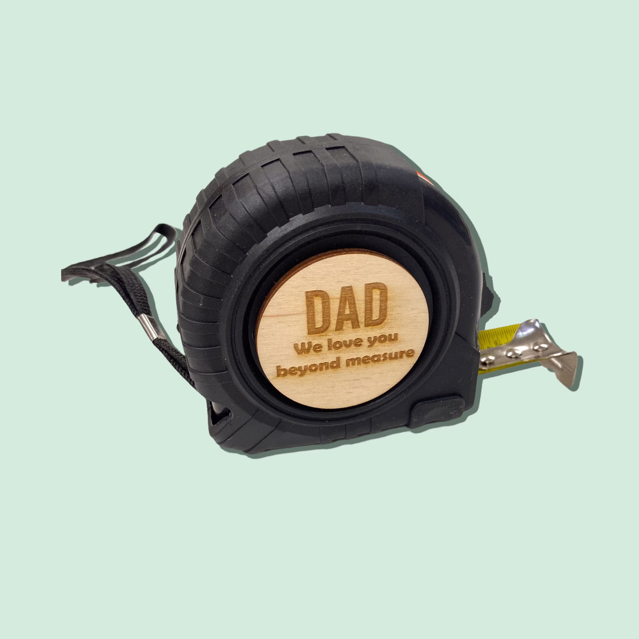 Tape Measure With Logo, Personalized Gifts For Dad, Custom Engraved, Valentines Day For Him