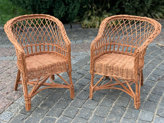 Wicker Chair For Children, Armchair Children