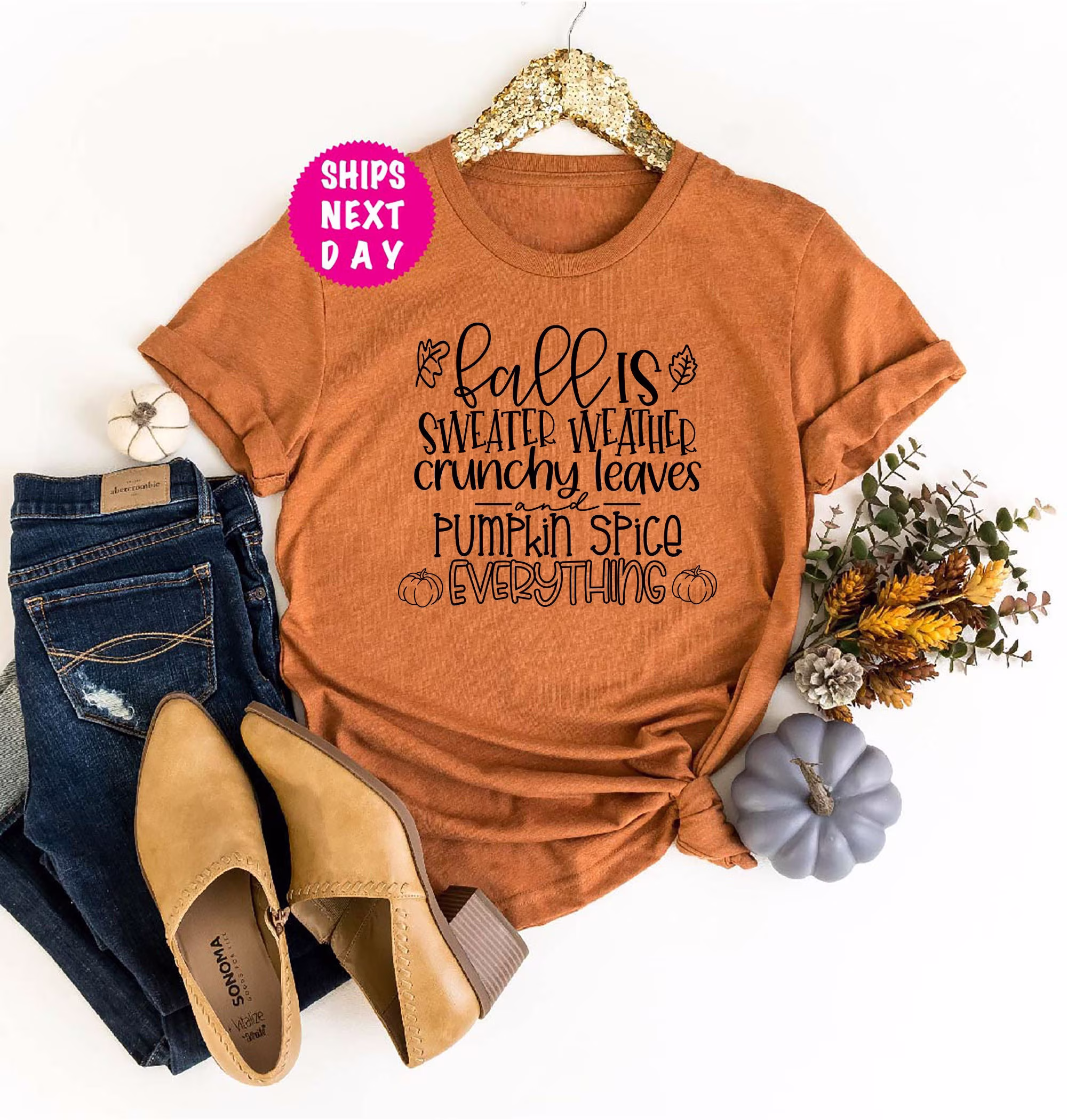 Fall Is Sweat Weather Shirt, Color Sweatshirt, It's Y'all, Pumpkin Hoodies, Happy Autumn Shirt Women