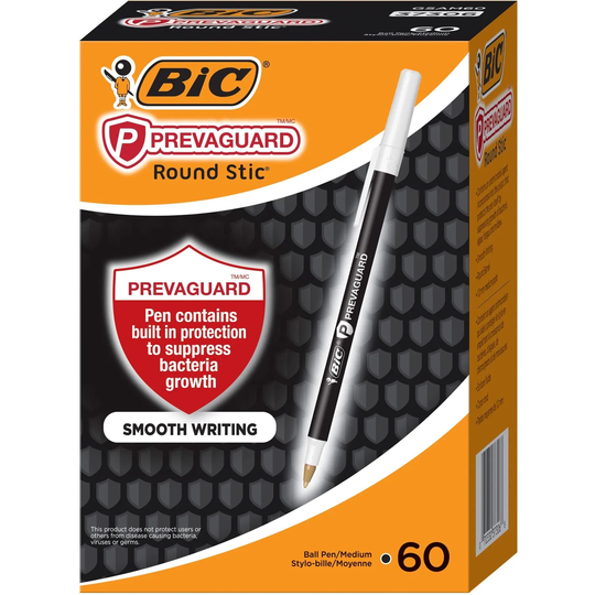 PrevaGuard Round Stic Ballpoint Pen